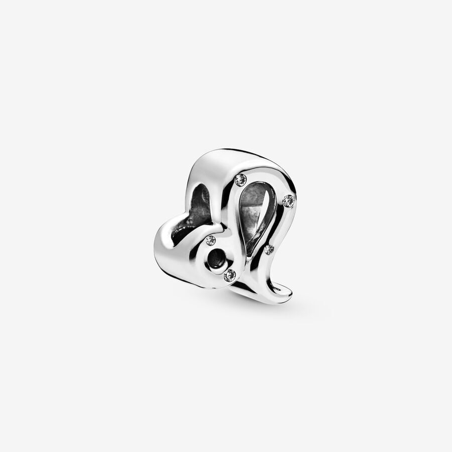 Sparkling Leo Zodiac Charm - Image 2