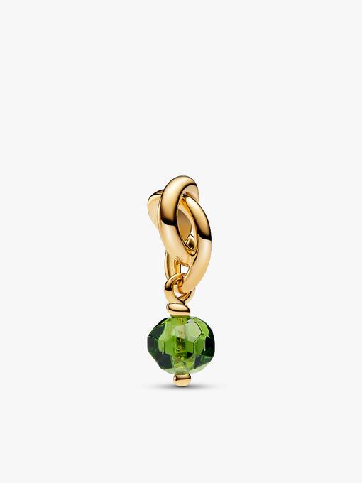 14k Gold Plated August Birthstone Necklace Set - Image 3