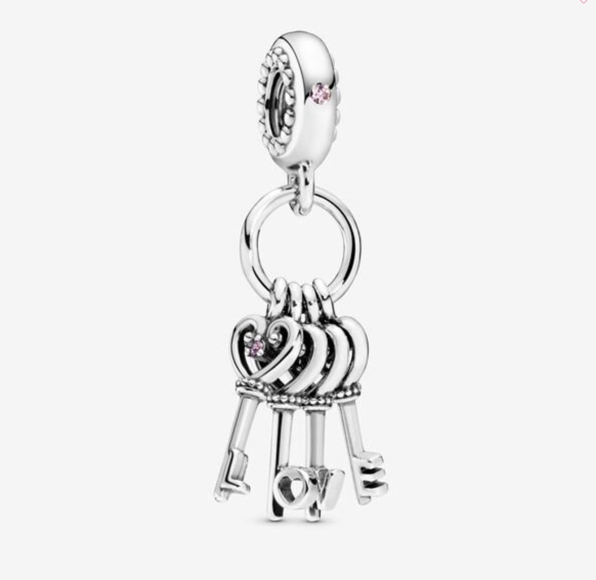 Keys of Love Dangle Charm