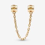 Hearts Safety Chain Charm