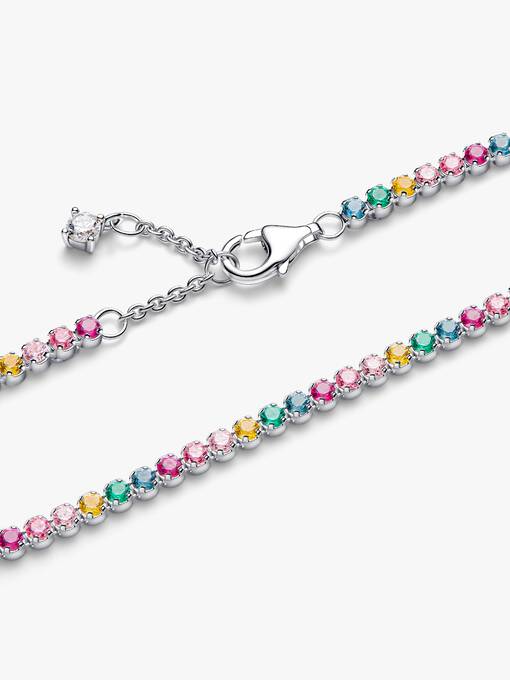 Rainbow Tennis Bracelet - Image 2