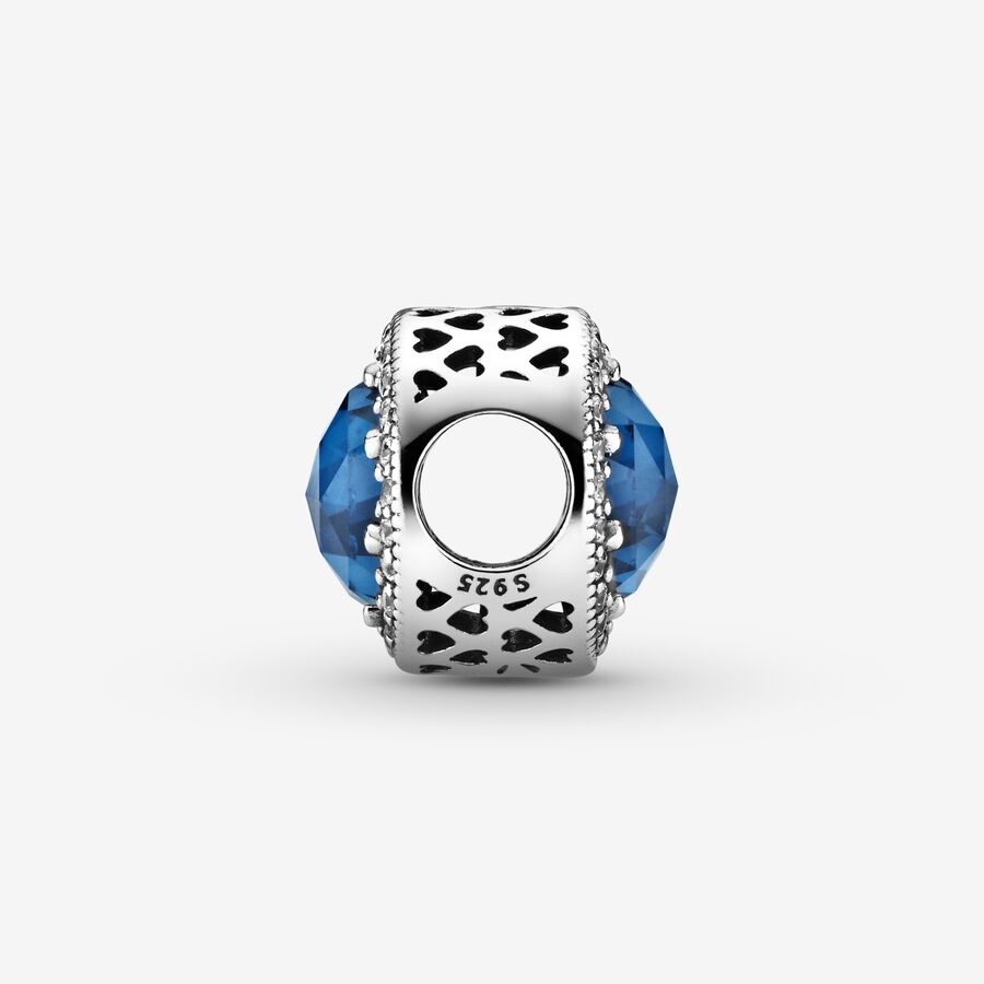 Sparkling Dark Blue Charm - Image 4