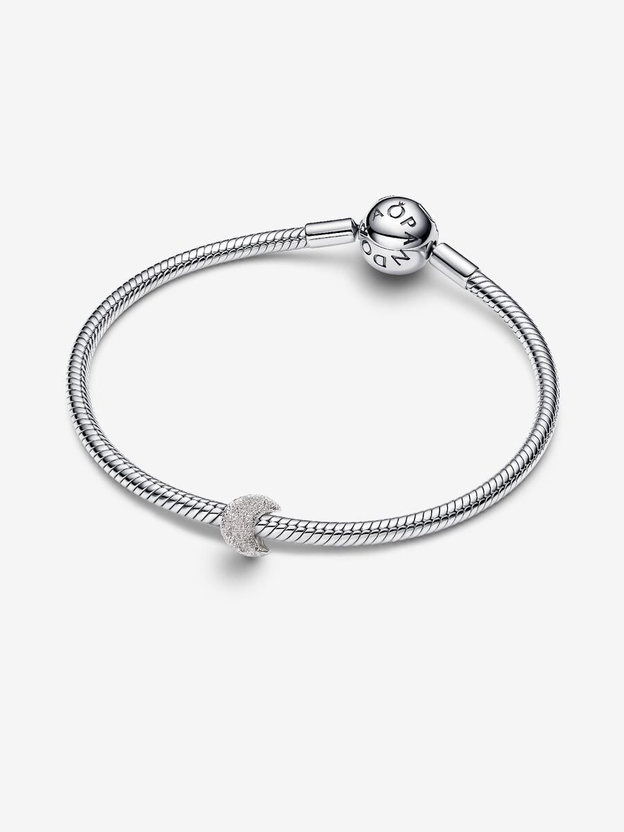 Textured Moon Mini Charm - Image 2