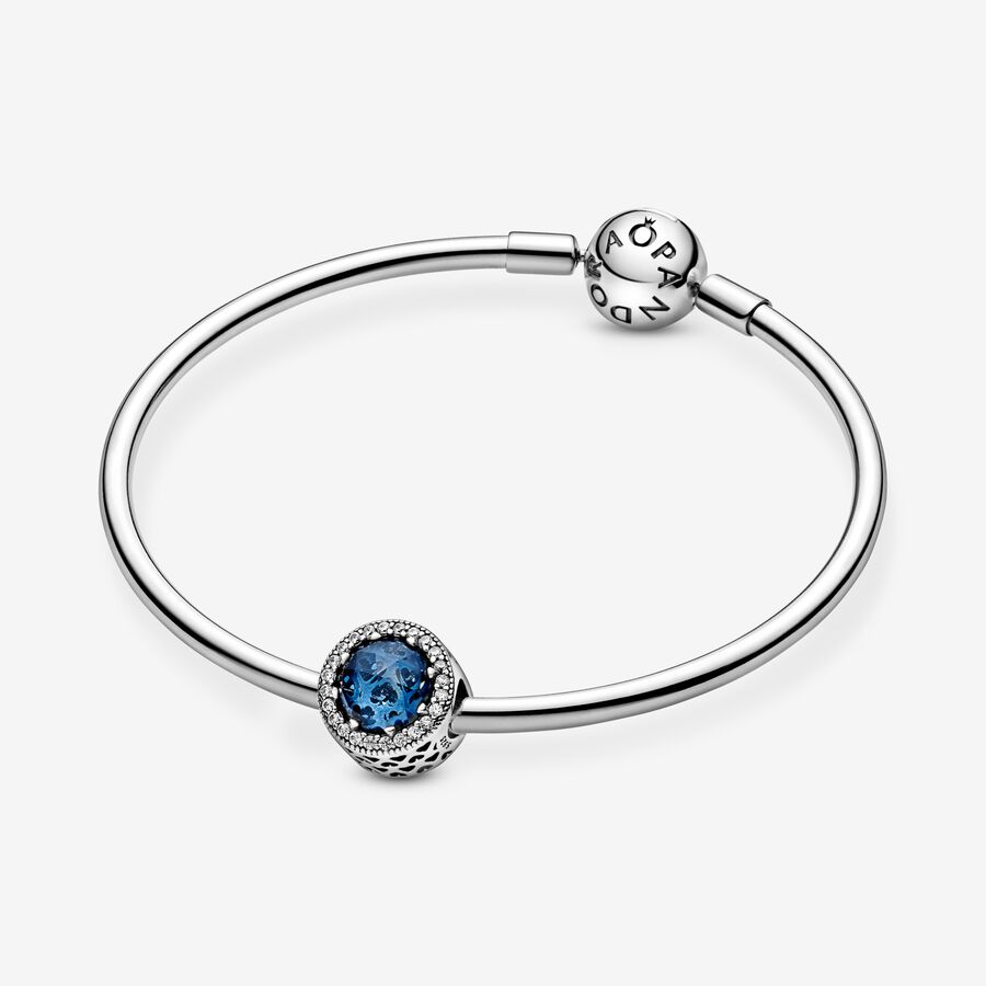 Sparkling Dark Blue Charm - Image 3