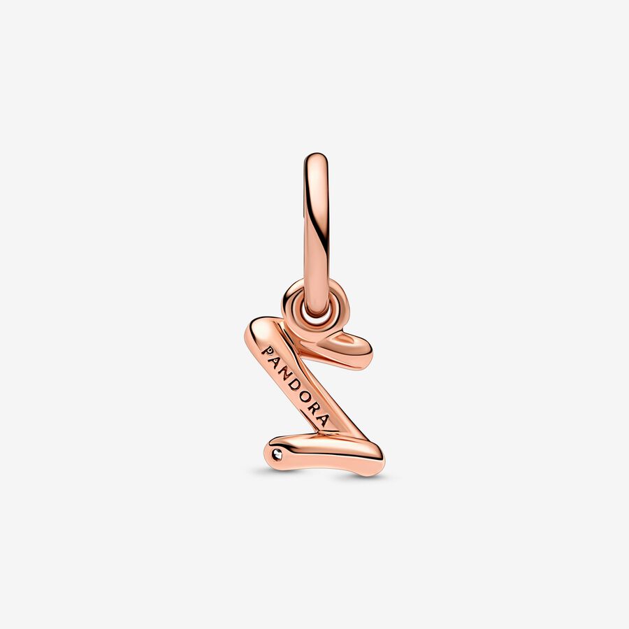 Plated Letter z Dangle Charm - Image 3
