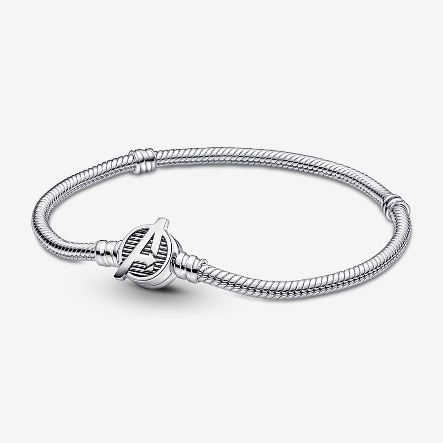 The Logo Clasp Snake Chain Bracelet
