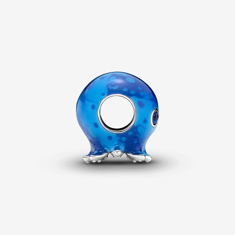 Ocean Bubbles & Waves Octopus Charm - Image 2