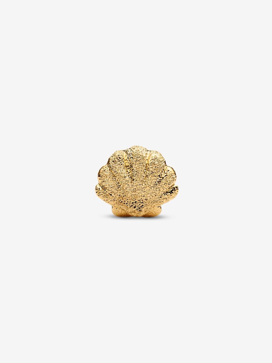 Textured Shell Mini Charm