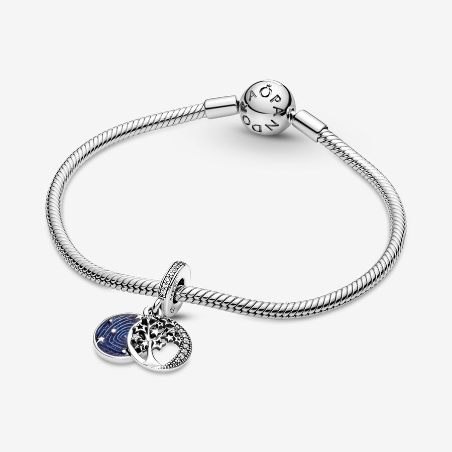 Double Dangle Tree & Galaxy Moon Charm - Image 4