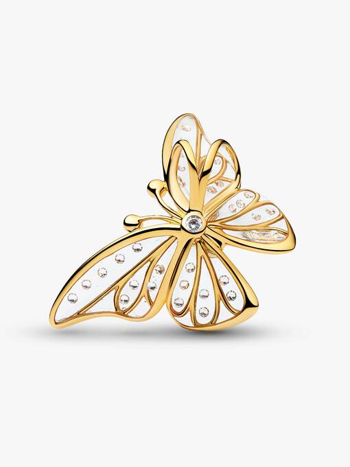Oversized Butterfly Openwork Charm - Image 3