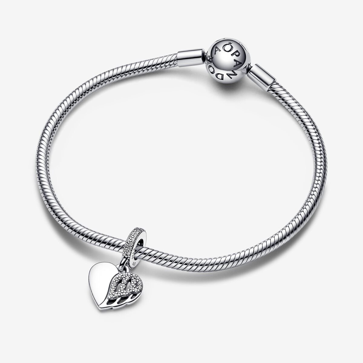 Heart & Angel Dangle Charm - Image 3