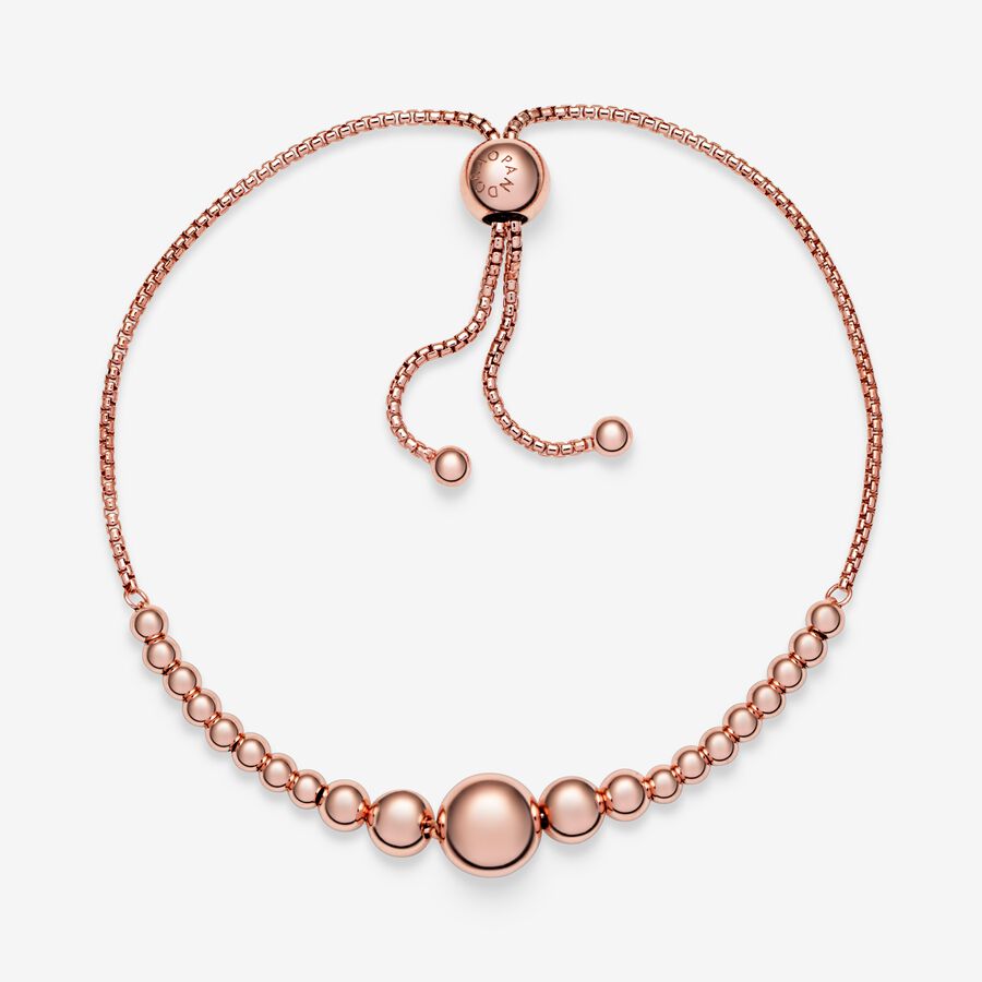 String of Beads Slider Bracelet - Image 2