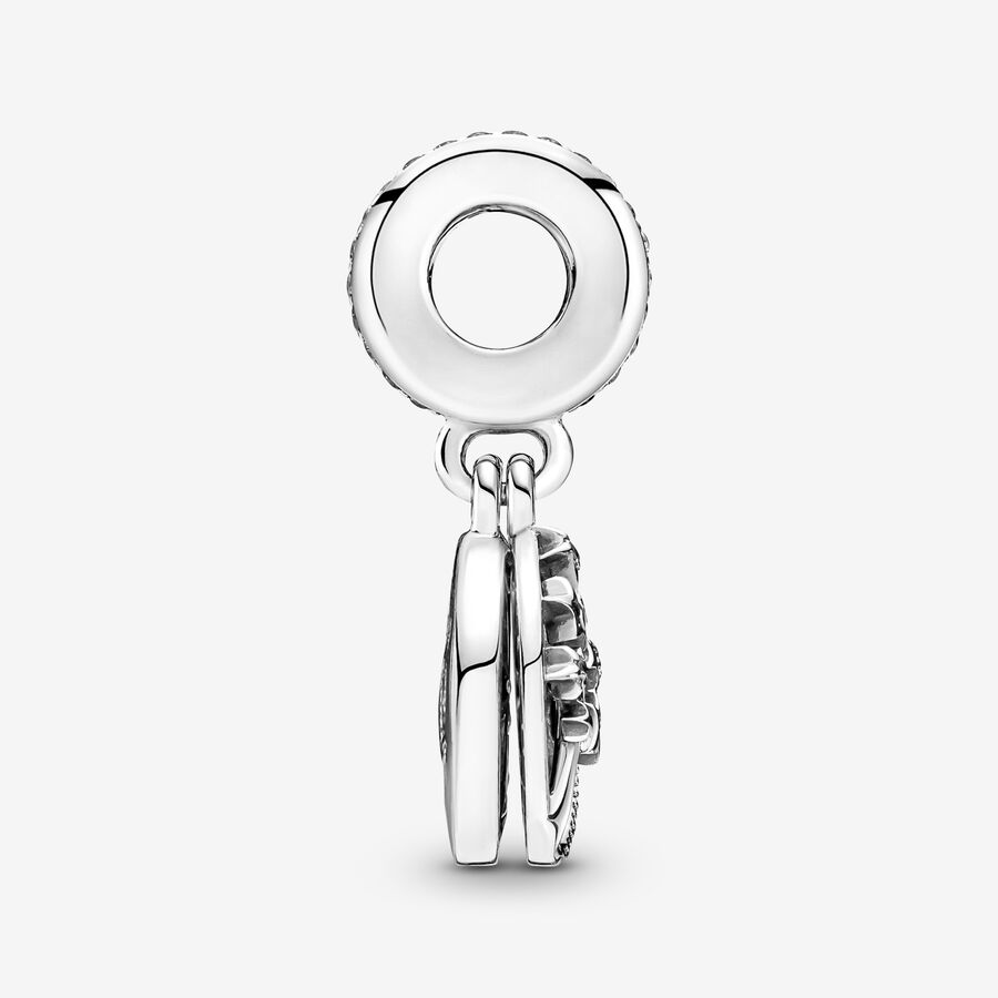 Double Dangle Tree & Galaxy Moon Charm - Image 2