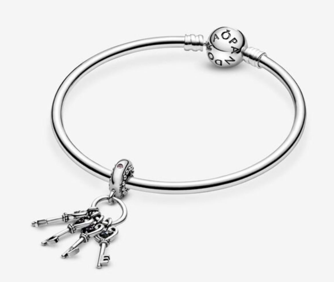 Keys of Love Dangle Charm - Image 4