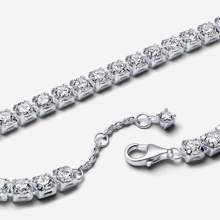 Sparkling Bold Tennis Bracelet - Image 3