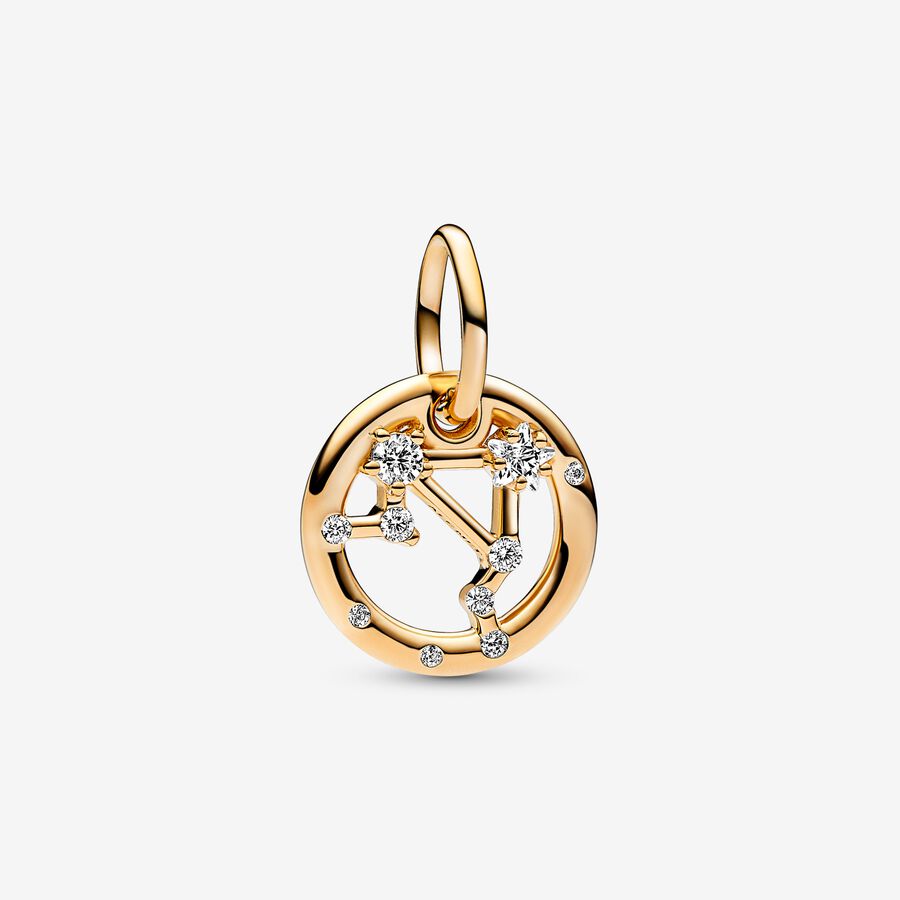 Libra Zodiac Dangle Charm - Image 3