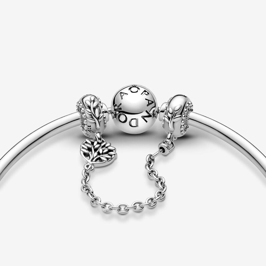 Heart Family Tree Safety Chain Charm - Image 3