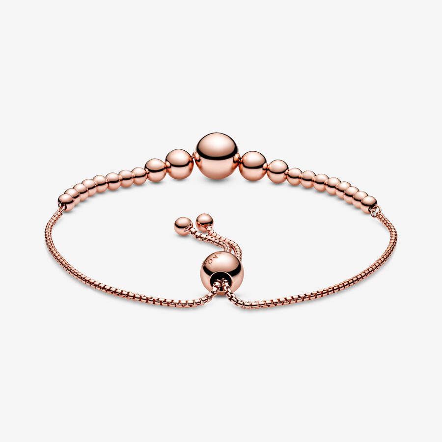 String of Beads Slider Bracelet - Image 4