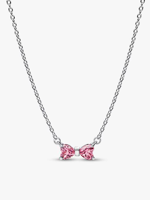 Wrapped In A Bow Necklace and Earring Set - Image 2