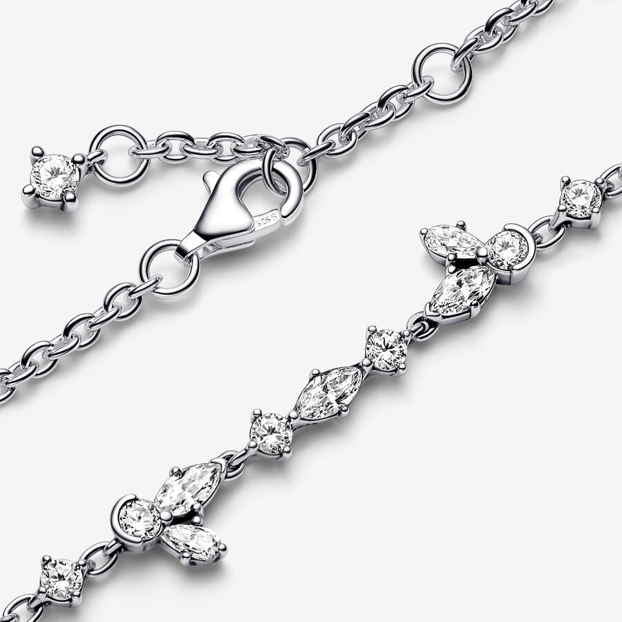 Sparkling Herbarium Cluster Chain Bracelet - Image 2