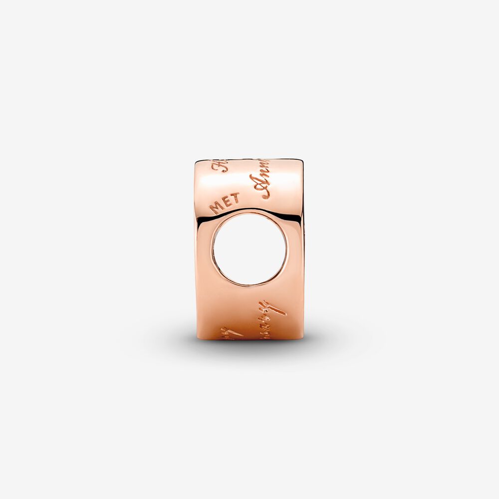 Pavé & Heart Anniversary Charm - Image 3