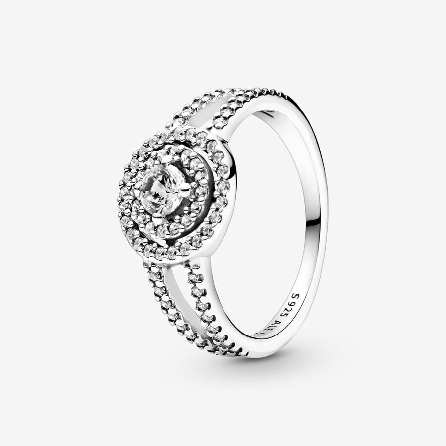 Sparkling Double Halo Ring - Image 2