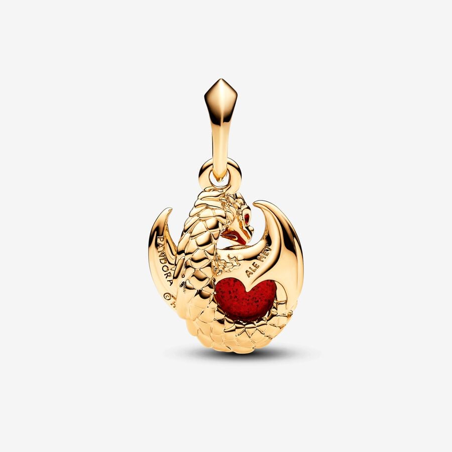 Dragon Fire Dangle Charm - Image 2