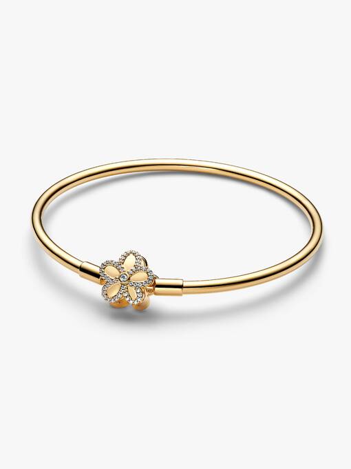 Pavé Flower Bangle - Image 2