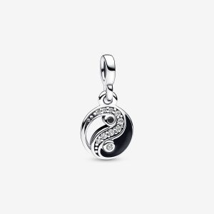 ME Sparkling Yin & Yang Mini Dangle