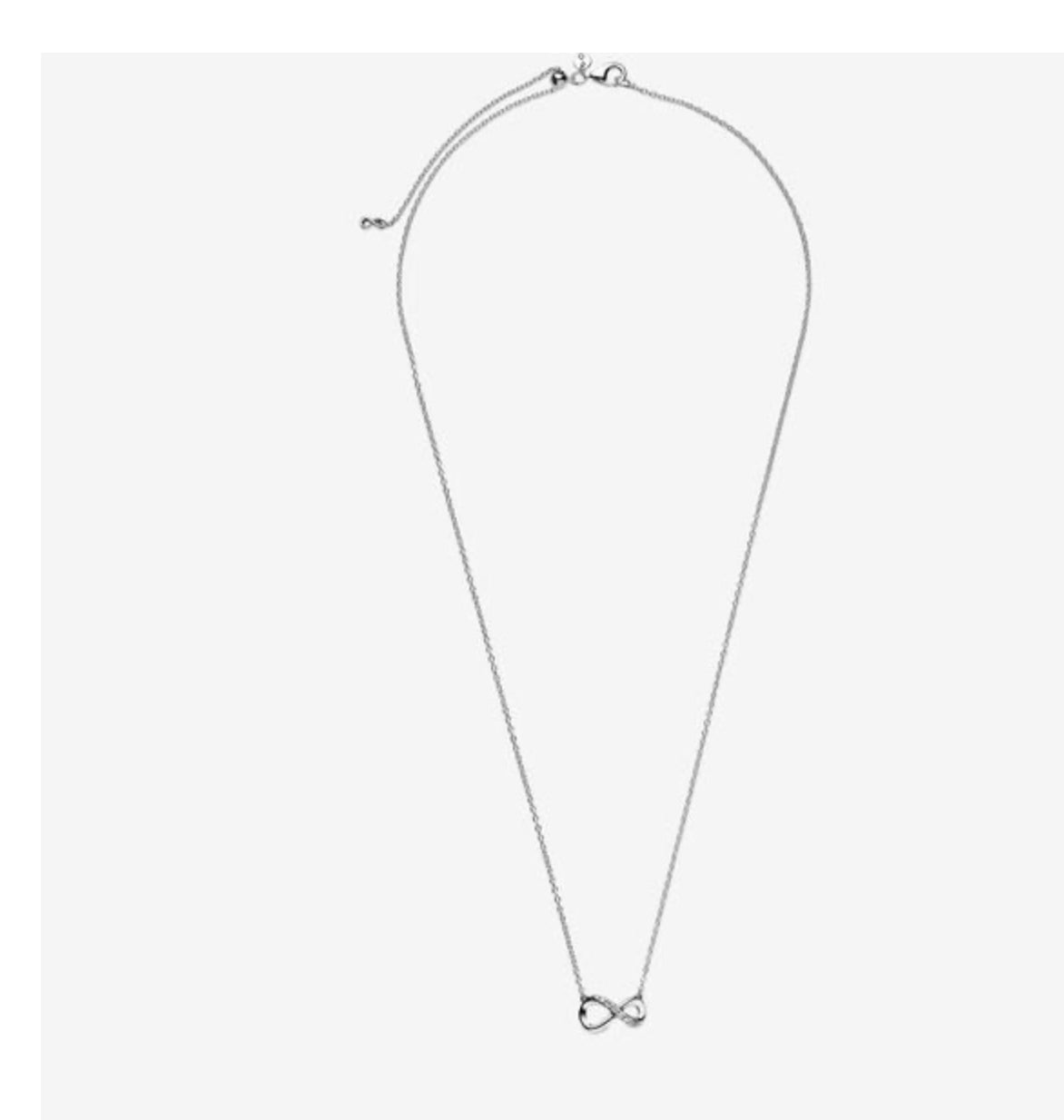 Sparkling Infinity Collier Necklace - Image 4