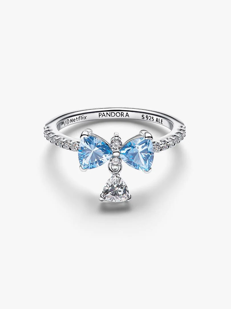 Blue Bow Ring - Image 2