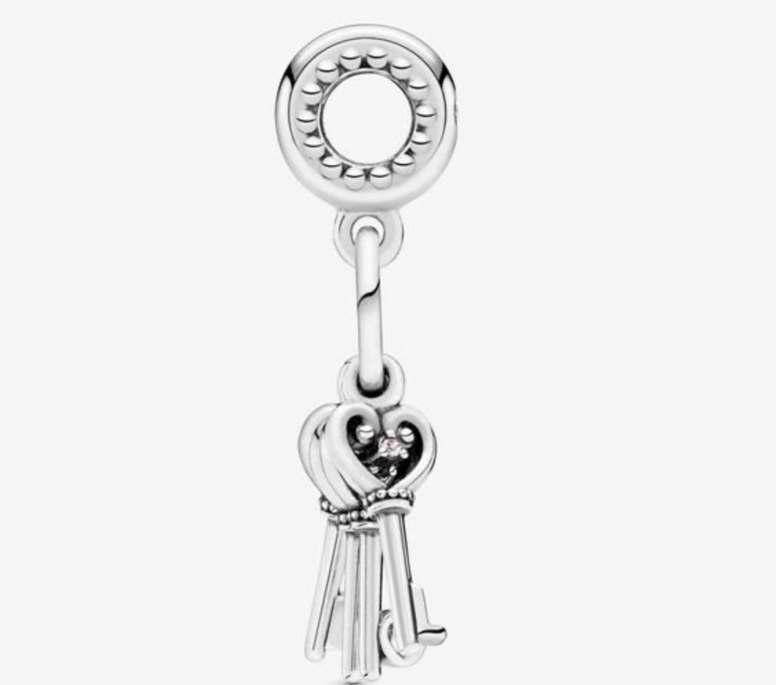 Keys of Love Dangle Charm - Image 3