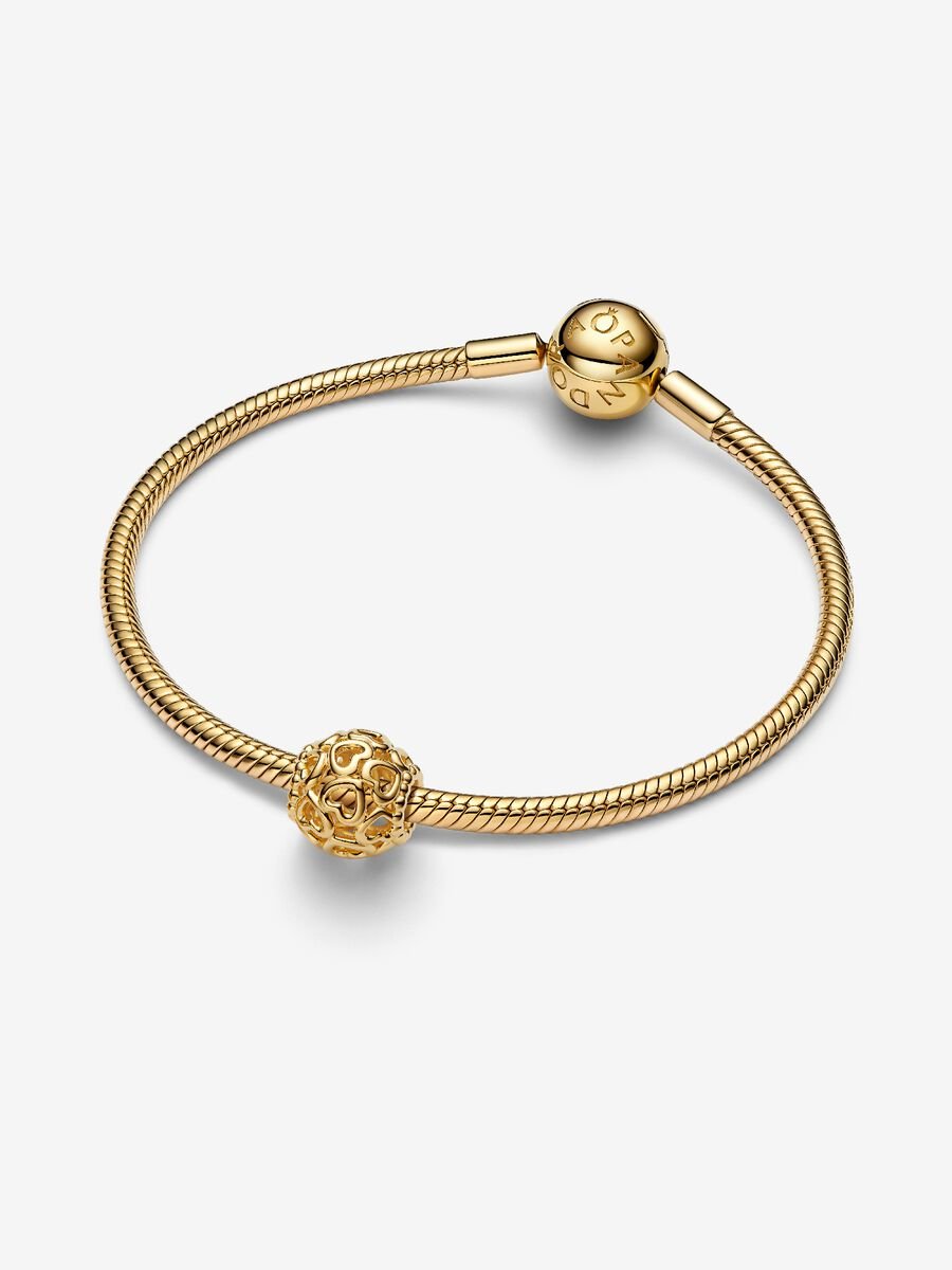 Openwork Heart Charm - Image 2