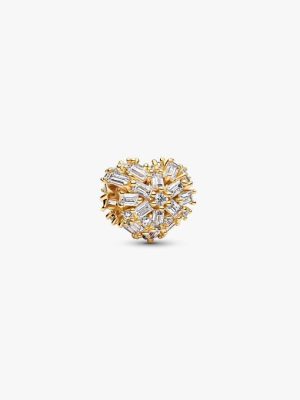 Sparkling Heart Charm