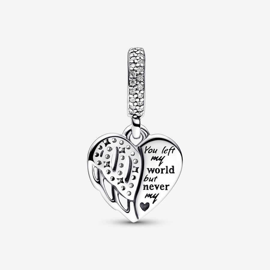 Heart & Angel Dangle Charm - Image 2