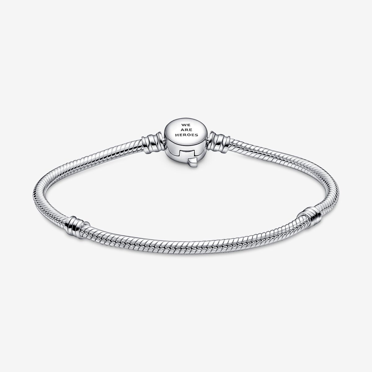 The Logo Clasp Snake Chain Bracelet - Image 4