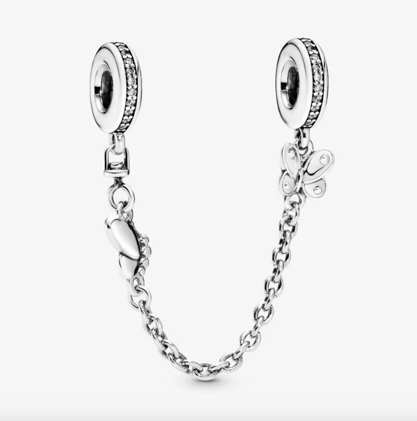 Butterfly Safety Chain Charm