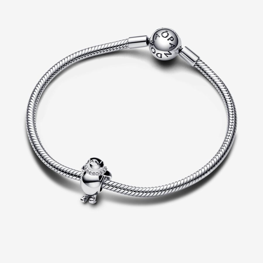 Skiing Penguin Charm - Image 2