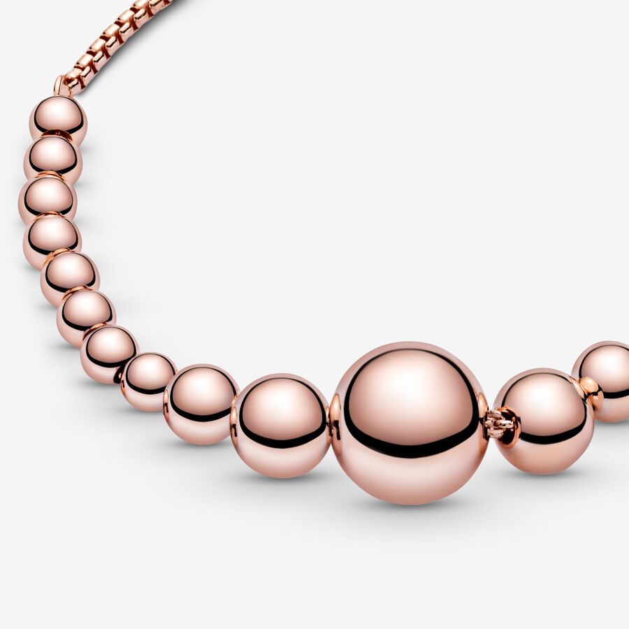 String of Beads Slider Bracelet - Image 3