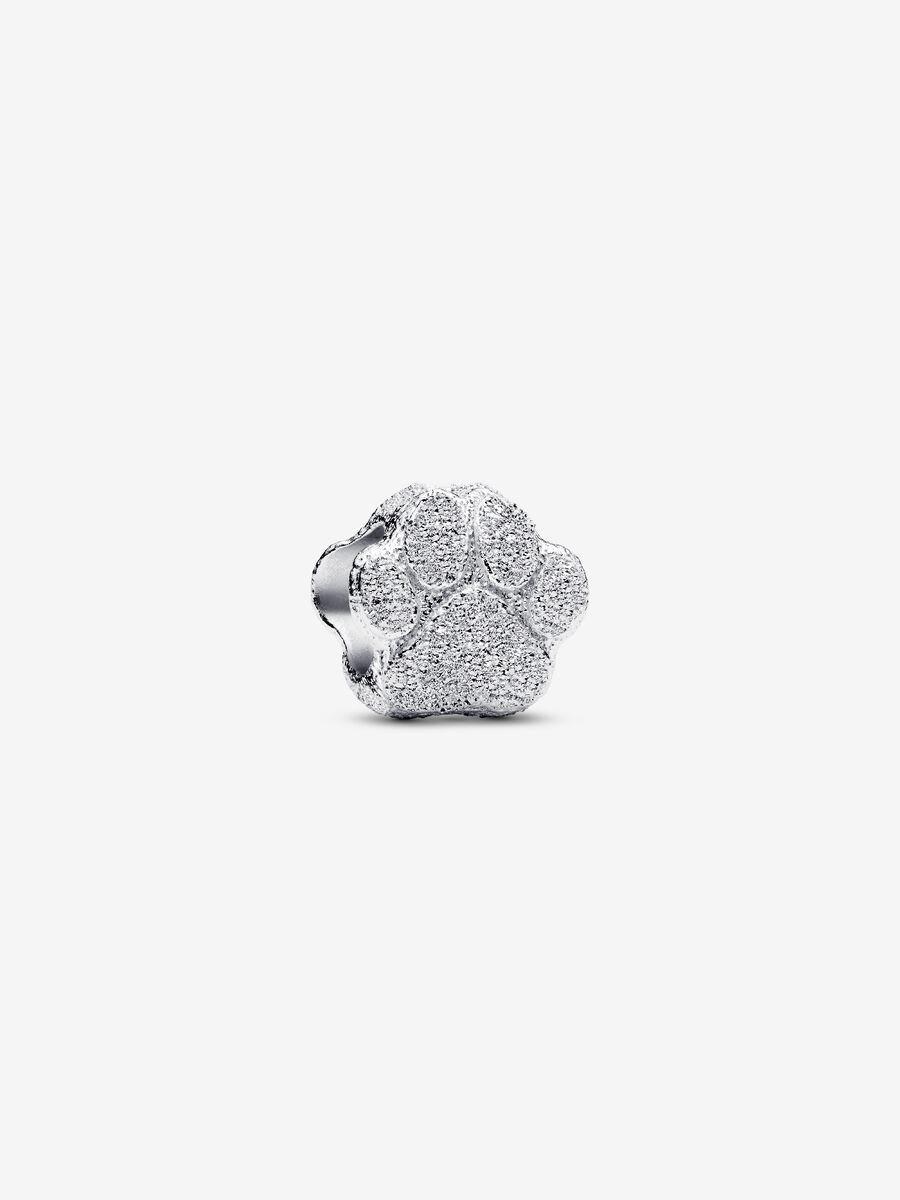 Textured Paw Mini Charm