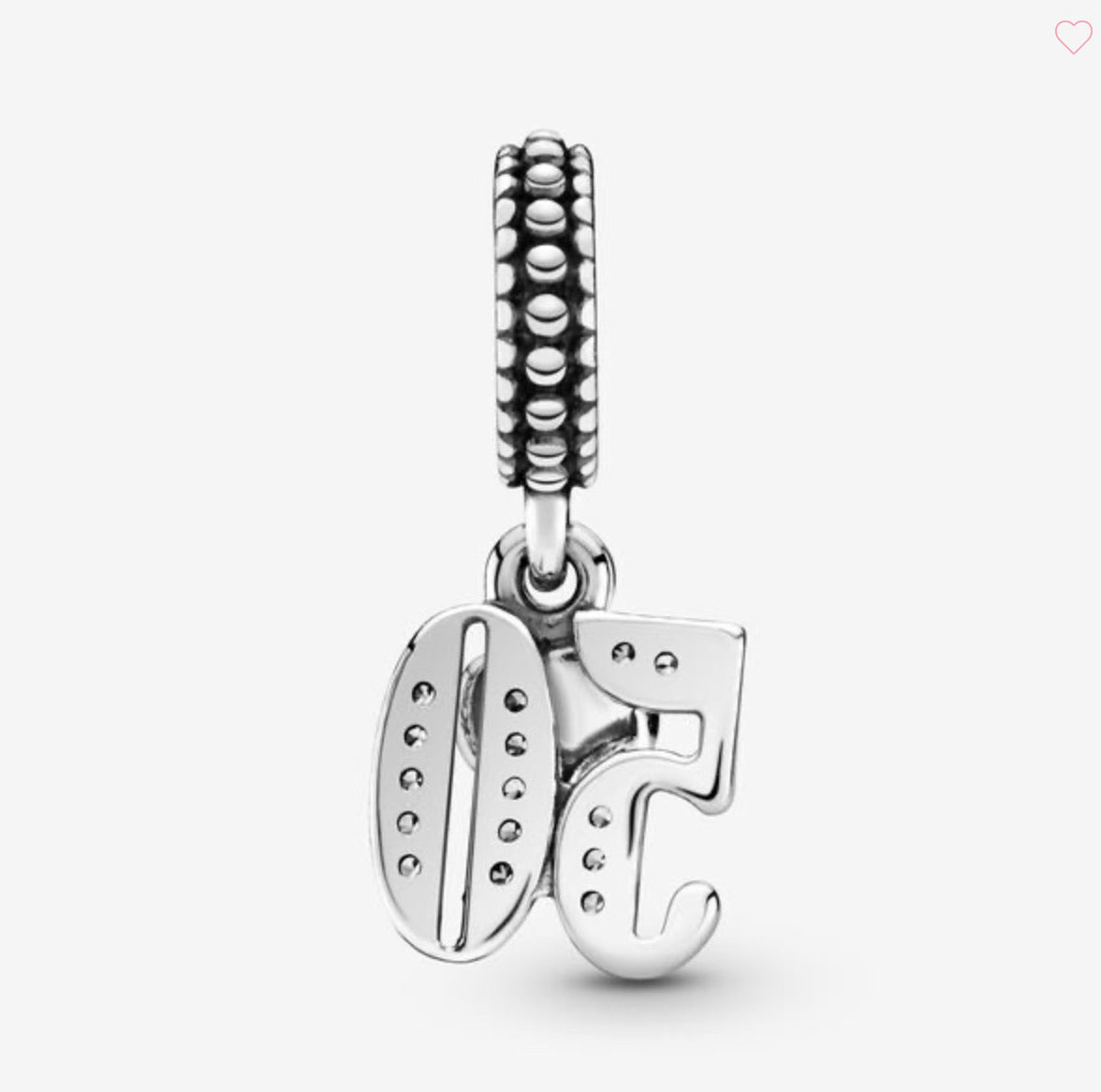 50th Celebration Dangle Charm - Image 2