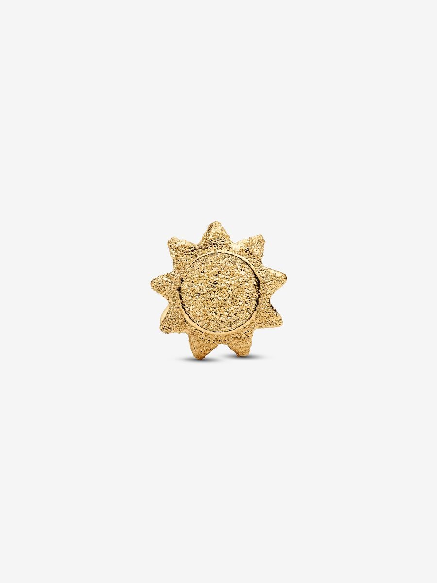 Textured Sun Mini Charm - Image 2