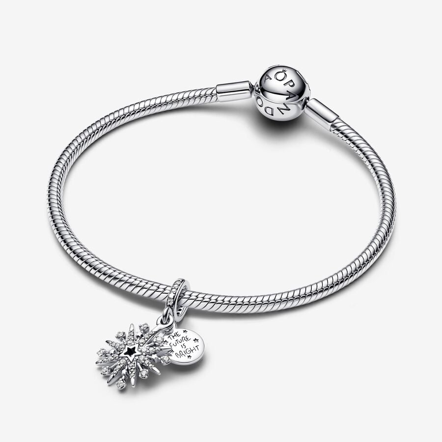 Sparkling Firework Double Dangle Charm - Image 4