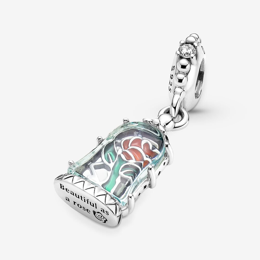 Enchanted Rose Dangle Charm - Image 3