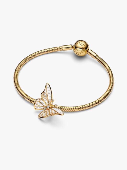 Oversized Butterfly Openwork Charm - Image 2