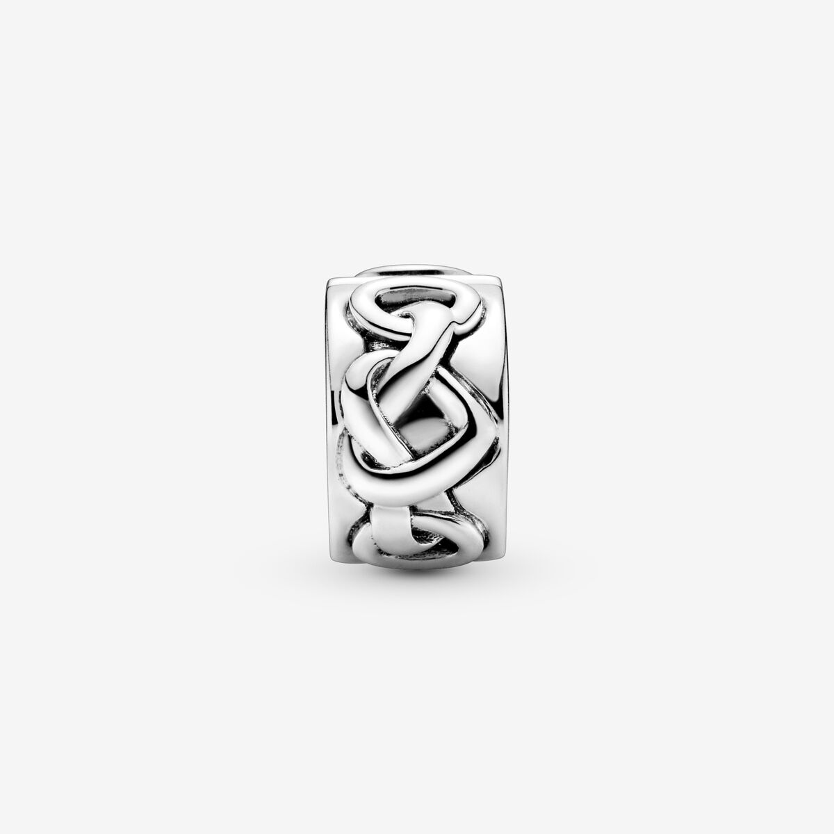 Knotted Hearts Clip Charm - Image 3