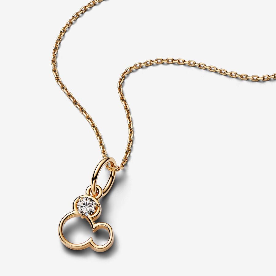Silhouette Lab-Grown Diamond Dangle Charm - Image 3