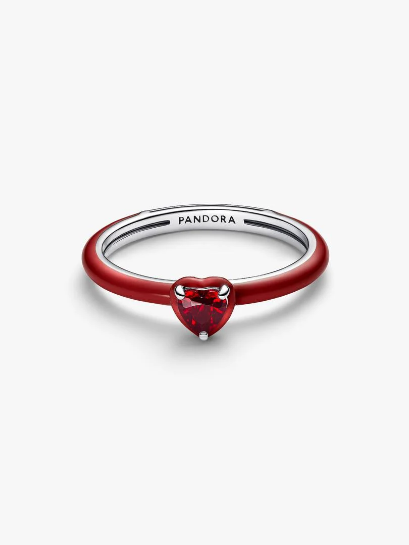 Red Chakra Heart Ring - Image 2