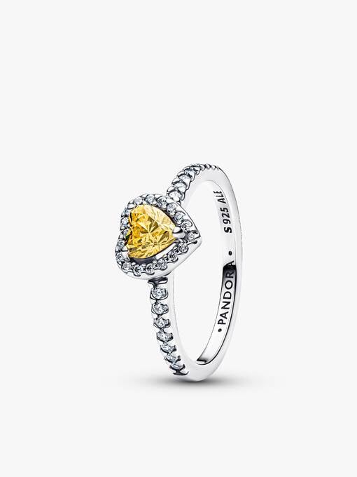 Celestial Love Elevated Heart Ring Duo - Image 3