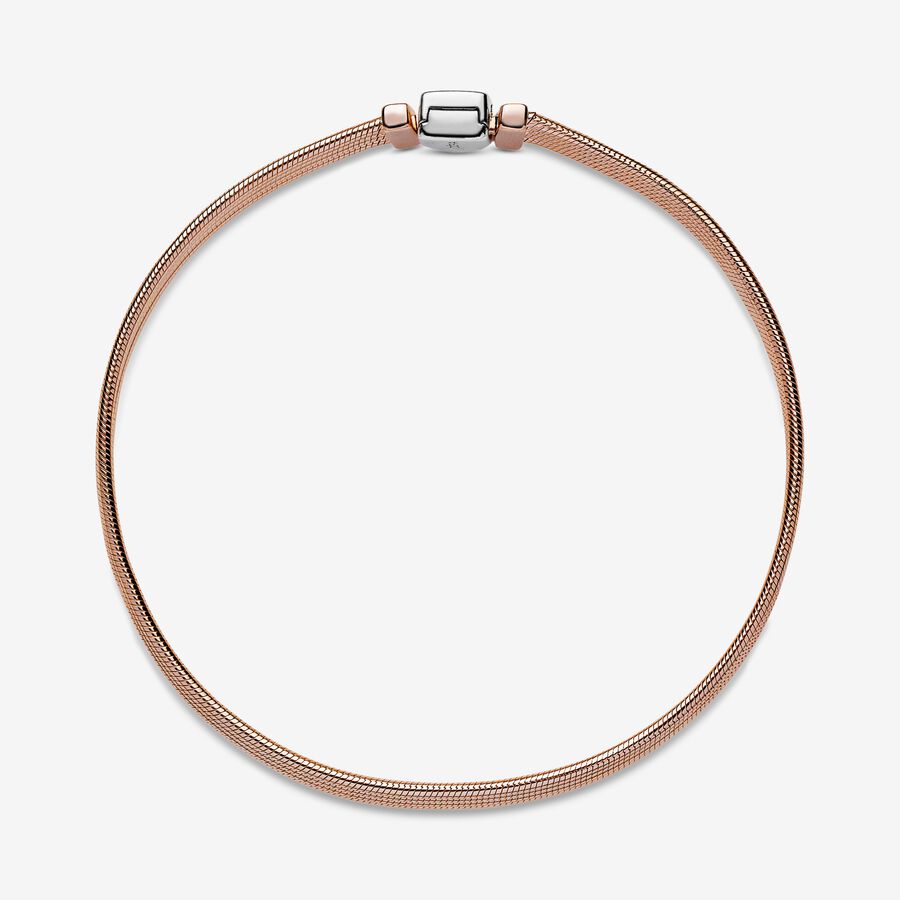 Reflexions Multi Snake Chain Rose Bracelet - Image 3